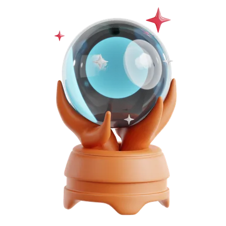 Crystal Ball  3D Icon