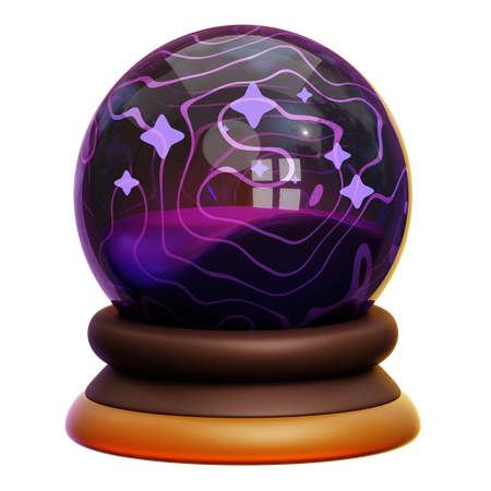 Crystal Ball  3D Icon