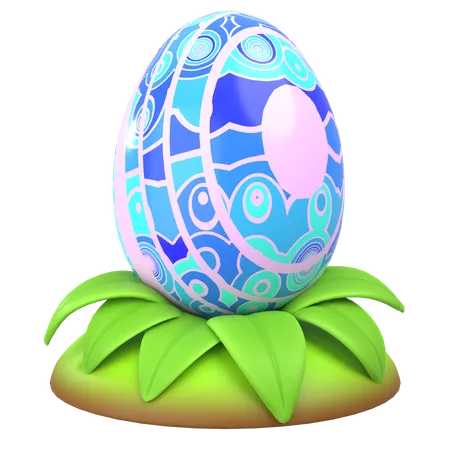 Crystal Dragon Egg  3D Icon