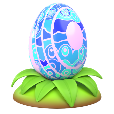 Crystal Dragon Egg  3D Icon