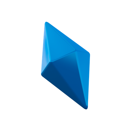 Crystal Shape  3D Icon