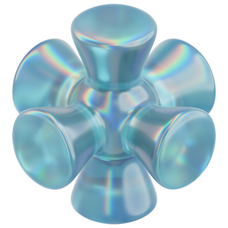 Crystal Star Mixer Shape  3D Icon