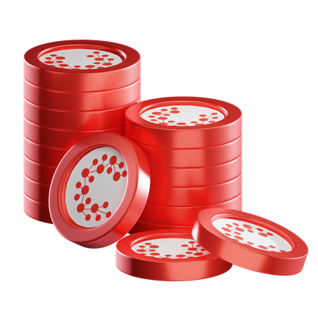 Cspr Coin Stacks  3D Icon