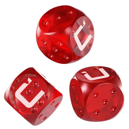 Cspr Glass Dice Crypto  3D Icon