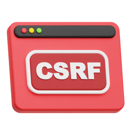 Csrf Website  3D Icon