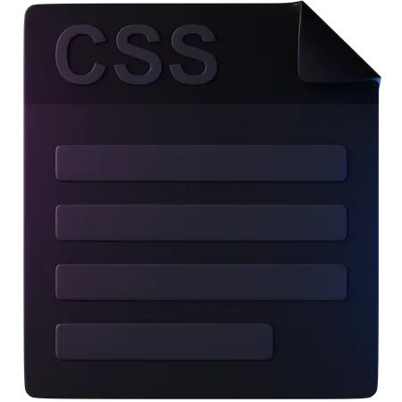 Css  3D Icon