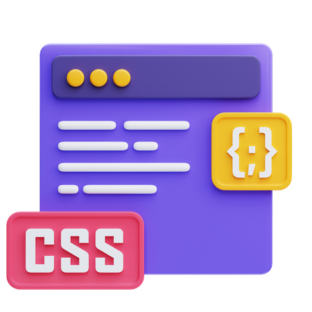 CSS Coding  3D Icon