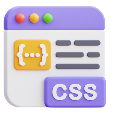 Css coding  3D Icon