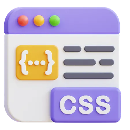 Css coding  3D Icon
