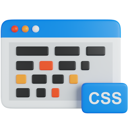 CSS Coding  3D Icon