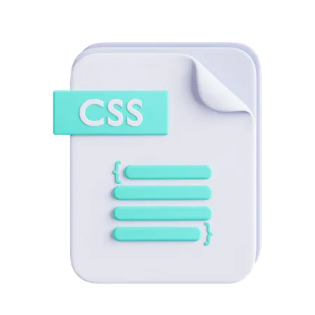 CSS-Datei  3D Icon