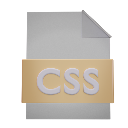 CSS-Datei  3D Icon