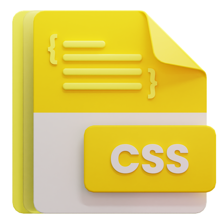 Format de fichier CSS  3D Icon