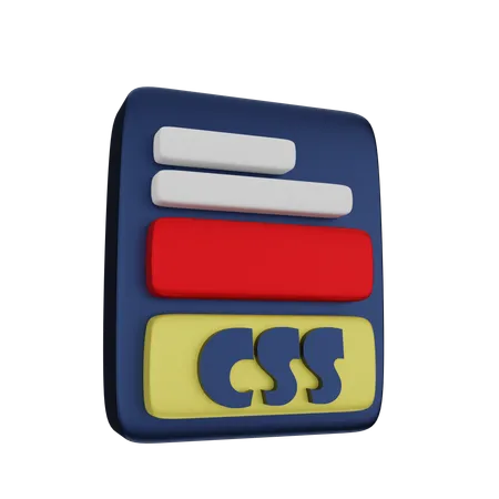 Css File  3D Icon