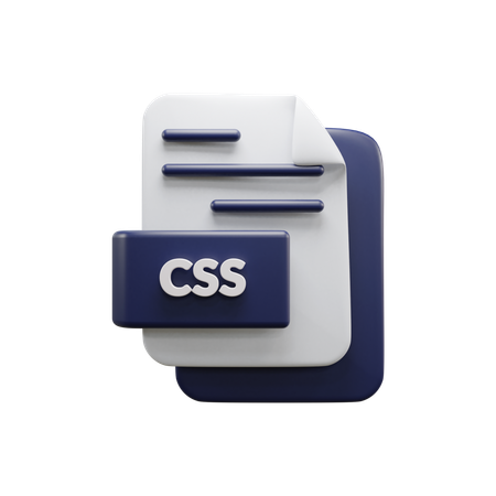 Css File  3D Icon