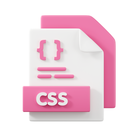 CSS File  3D Icon