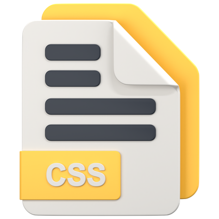 CSS ファイル  3D Icon