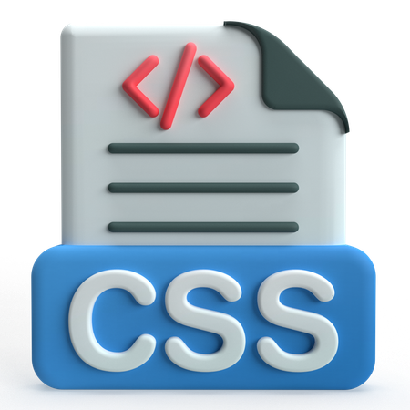 CSS File  3D Icon