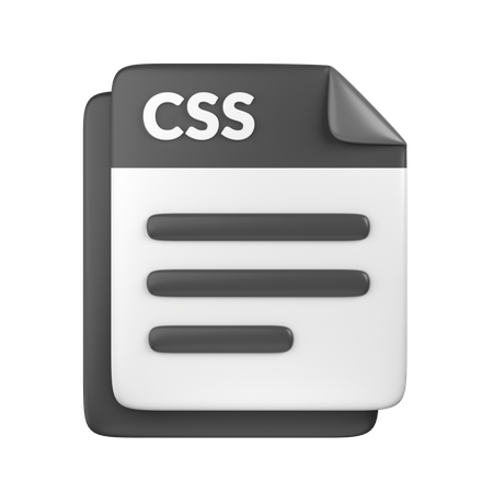 CSS File  3D Icon