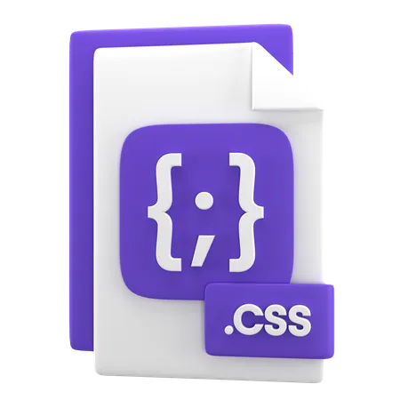 CSS File  3D Icon