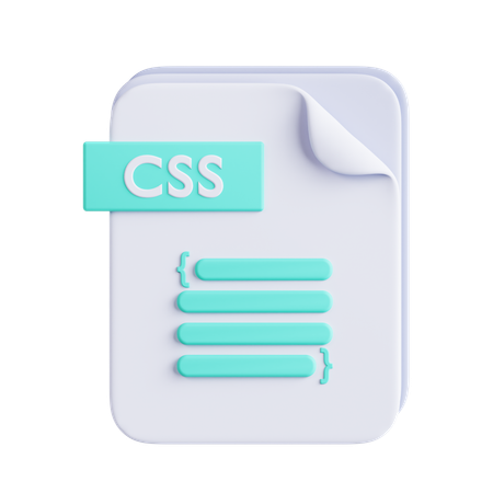 Css File  3D Icon