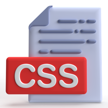 CSS File  3D Icon