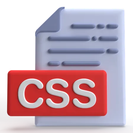 CSS File  3D Icon