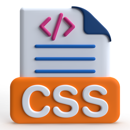 CSS File  3D Icon