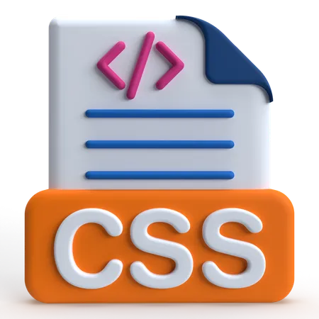 CSS File  3D Icon