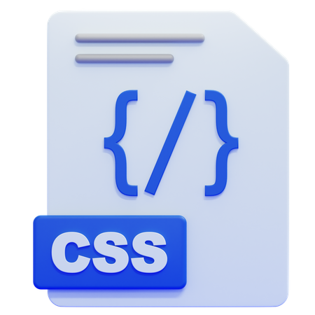 Css File  3D Icon