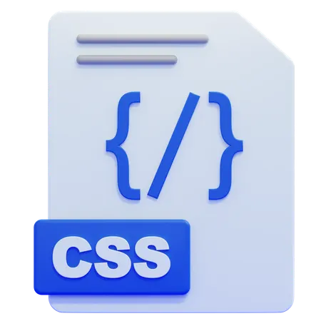 Css File  3D Icon