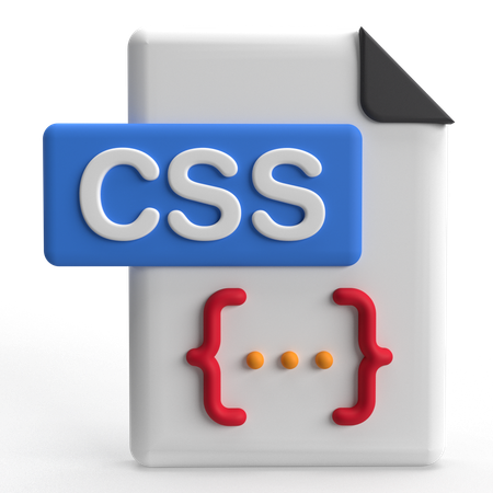 CSS File  3D Icon