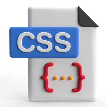 CSS File  3D Icon
