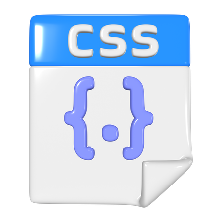 CSS File  3D Icon