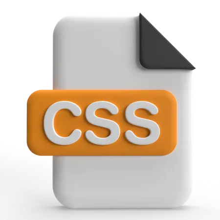 CSS File  3D Icon