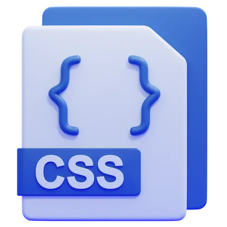 CSS File  3D Icon