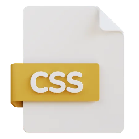 Css File  3D Icon