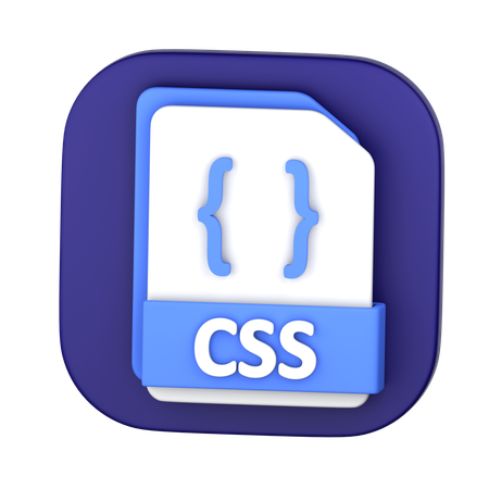 CSS File  3D Icon