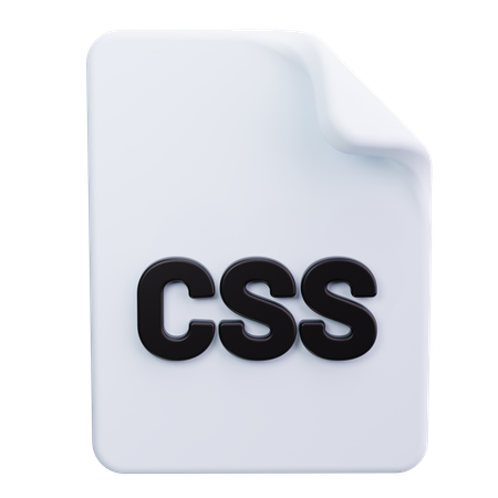 Css File  3D Icon