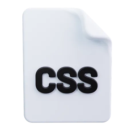 Css File  3D Icon