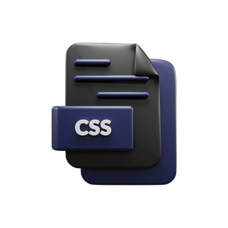 Css File  3D Icon