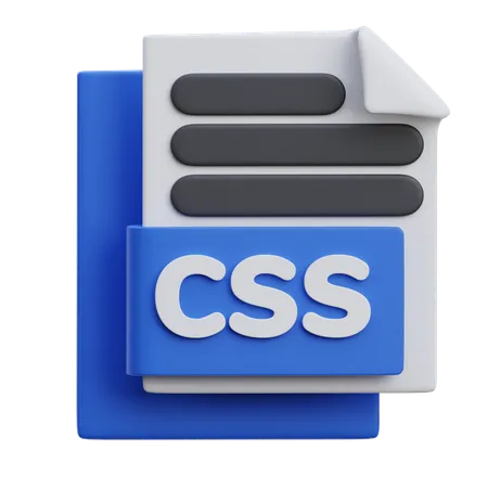 Css File  3D Icon