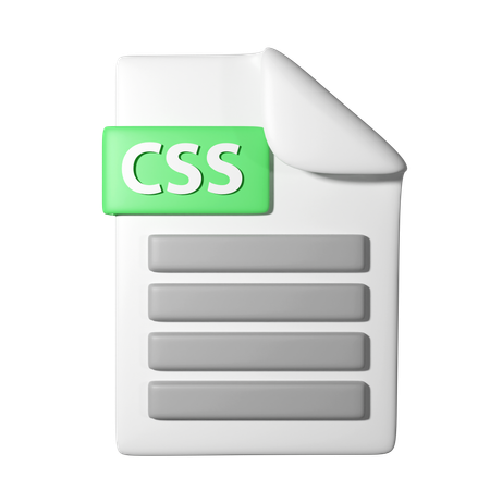 Css File  3D Icon