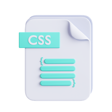 Css File  3D Icon