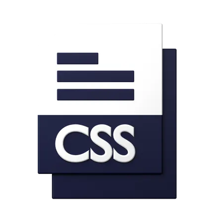 CSS File  3D Icon