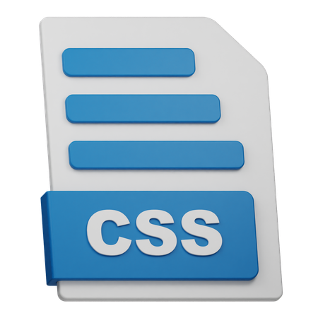 CSS File  3D Icon