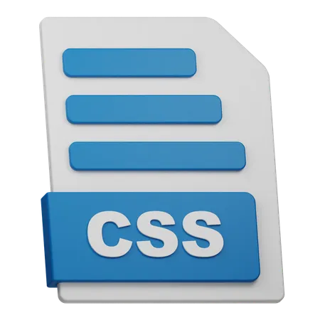 CSS File  3D Icon