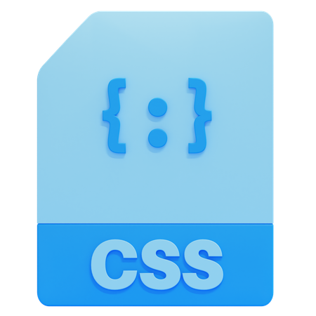 CSS File  3D Icon