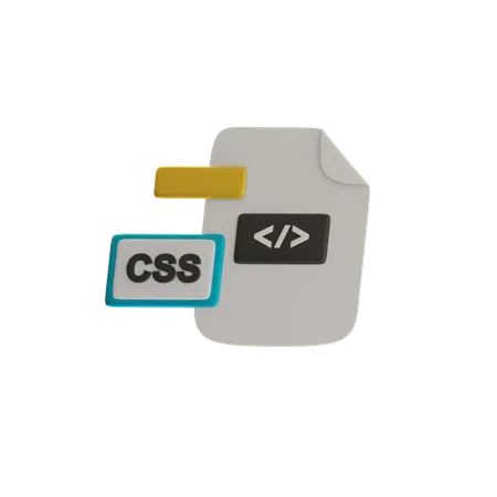 Css File  3D Icon