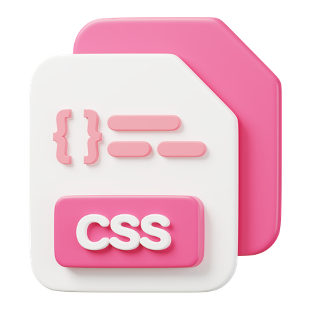 CSS File  3D Icon